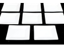 Set Of Twelve Crate & Barrel Square Bread And Butter Plates