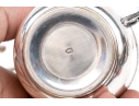 Five Piece Collection Of Silver Plated Cups, With A Saucer