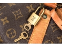 Louis Vuitton Vintage Brown Monogram Leather And Coated Canvas 