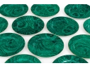 Set Of Twelve Neiman Marcus Faux Malachite Finished China Plates