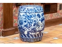 Decorative Chinese Blue And White Porcelain Garden Stool