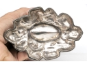 Antique English Victorian Silverplate Nautilus Spoon Warmer 