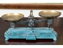 Antique Painted Cast Iron Scale