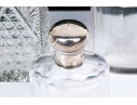 Antique Collection Of Five Sterling Silver Mounted Vanity Items