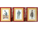 Set Of Six Leslie Matthew Ward (British, 1851-1922) Lithographic Prints