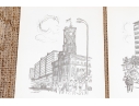 Vintage 1973-74 DDR Portfolio Of Prints Along With A Collection Of Other Prints