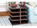 Quality End Table With Sixteen Shelves