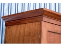 Antique Federal Mahogany Inlaid Linen Press