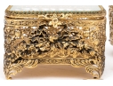 Collection Of Fashion And Limoge Brooches, Necklace And Two Jewelry Boxes