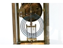 Neoclassical Style Brass Mantel Clock