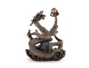 Chinese Bronze Dragon Sculpture