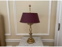 Pair Of Brass Lamps
