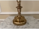 Pair Of Brass Lamps