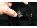 Loro Piana Beautiful Black Cashmere And Suede Edged Throw