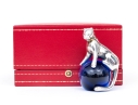 Cartier Sterling Silver Panther And Crystal Ball Paperweight, With Box