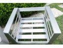 Indoor Outdoor Club Chairs With A Chic Silver Finish 