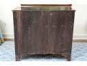Antique Mahogany Bowfront Chest Of Drawers