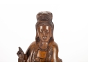 Chinese Carved Wood Guanyin Figure