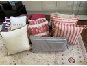 Grouping Of Quality Throw Pillows