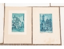 Vintage 1973-74 DDR Portfolio Of Prints Along With A Collection Of Other Prints