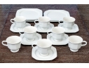 Mikasa “Continental White” Ceramic Dinner Wares