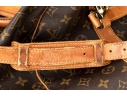 Louis Vuitton Vintage Brown Monogram Leather And Coated Canvas 