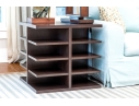 Quality End Table With Sixteen Shelves