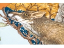 Hermès Fabulous Chasse Au Bois Woodland Scene Silk Scarf