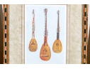 Set Of Eight Decorative Prints Of Instruments
