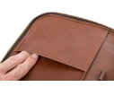 Louis Vuitton Brown Monogram Small Leather Zip Folio Pouch