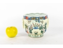 Chinese Famille Verte Porcelain Jardinière