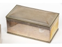 Collection Of Five Vintage Silverplate Humidors