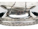 Antique English Victorian Silverplate Nautilus Spoon Warmer