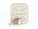 Jay Strongwater Enamel Heart Frame 
