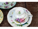 Collection Of Fourteen English Teacups And Saucers