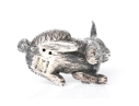 Buccellati Sterling Silver Miniature Darling Sitting Bunny Rabbit, Retail $650