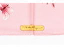 Salvatore Ferragamo Pink Silk Scarf, Original Packaging
