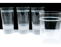 Set Of Four Vintage Bulgari By Rosenthal High Ball Glasses