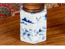 Two Chinese Blue And White Porcelain Wares