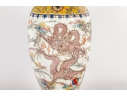 Reproduction Qianlong Rose Famille Porcelain Vase