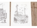 Vintage 1973-74 DDR Portfolio Of Prints Along With A Collection Of Other Prints