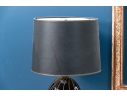 Pair Of French Black And Gilt Finished Table Lamps