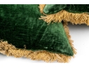 Pair Of Accent Pillows With Heraldic Motifs
