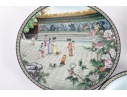 Set Of Three Imperial Jingdezhen “Forbidden City” Porcelain Collector Plates
