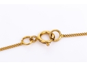 9k Yellow Gold Fine Curb Link Chain