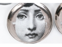 Set Of Five Italian, Fornasetti Ceramic Nut Plates