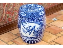 Decorative Chinese Blue And White Porcelain Garden Stool