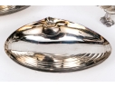 Collection Of Four Shell Form Silverplate Table Wares