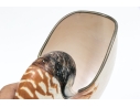 Nautilus Shell Specmin With Pewter Footed Base