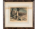 English 19th Century Color Prints Of Hunts